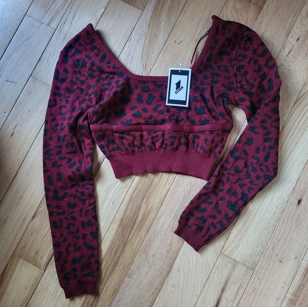 Long Sleeve Crop Top